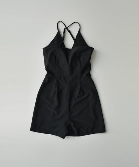 swim-05001　Made in Japan All-in-One Swimwear Swimwear Black