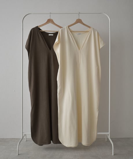 onepiece-04032　MADE IN JAPAN FLEECE SWEAT KAFTAN