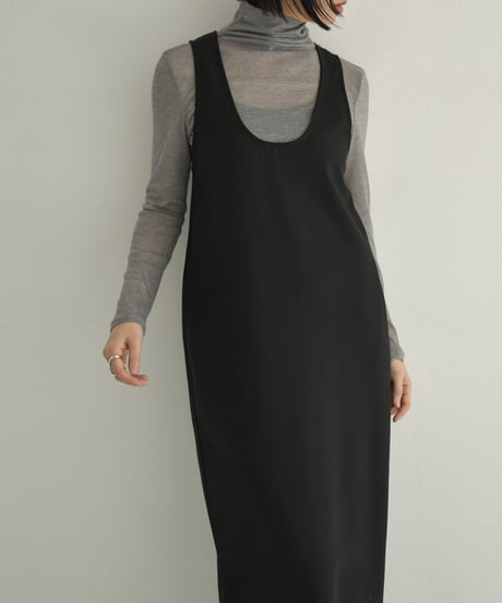 tops-02524 Sheer Turtleneck Top White Beige Gray Black