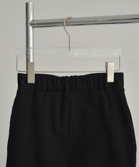 bottoms-12015　Stretch Chino Tight Skirt  Black