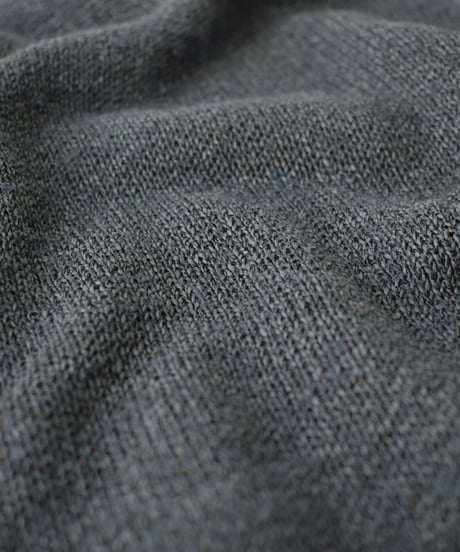 knit-02378 Linen Blend Mesh Knit Cardigan Ecru Pink Blue Gray Navy