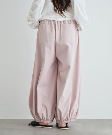 bottoms-02320 Relax Balloon Pants Off-White Pink Black