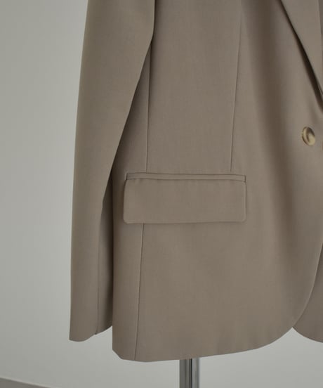 jacket-02028 Tailored Jacket Beige