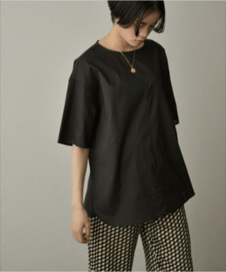 tops-04087 MADE IN JAPAN LAYERED TWIN SHIRT