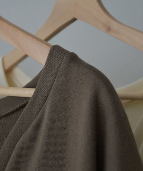 onepiece-04032　MADE IN JAPAN FLEECE SWEAT KAFTAN