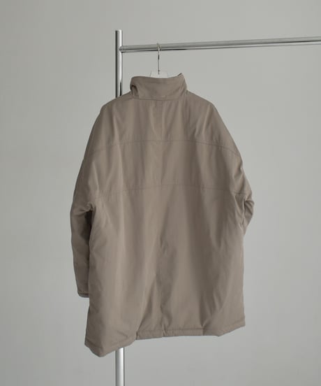 outer-02096   Stand Collar Volume Down Coat