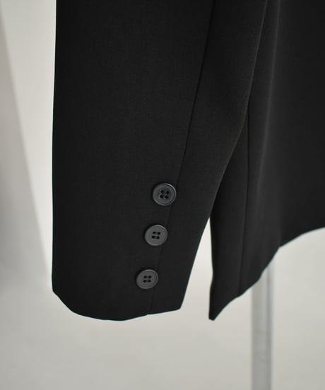 jacket-02020　Oversized Tailored Jacket　Gray Black