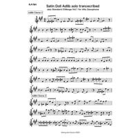 "Satin doll" adlib solo from Standard Jazz challenge