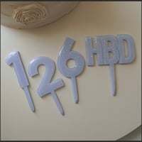 【限定】Blueケーキトッパー