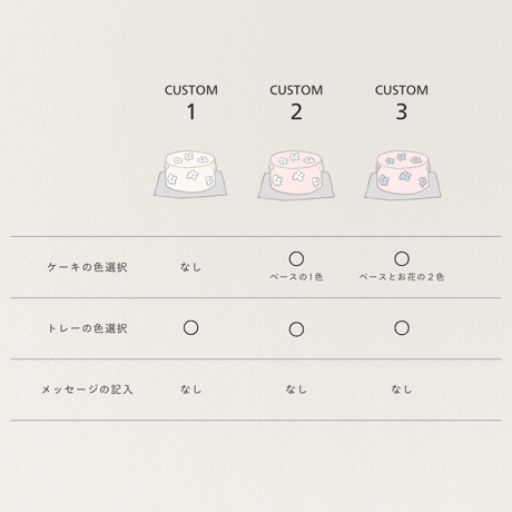 フラワーCUSTOMIZE
