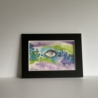 Printed postcard