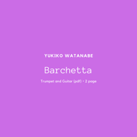 Barchetta for trumpet and guitar