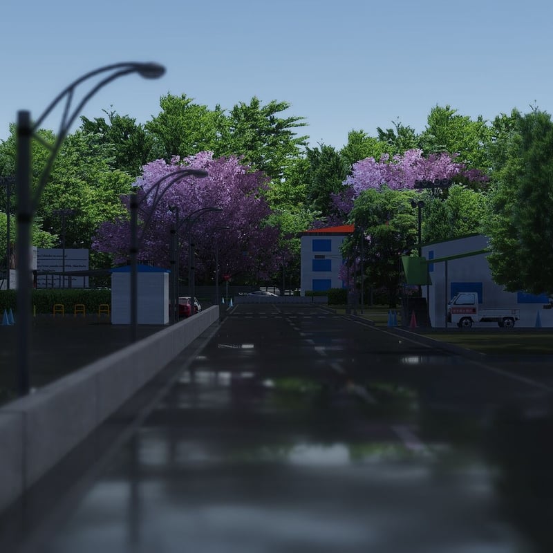 教習所 Type_A【アセットコルサ用コースMOD / FREE MAP #1】 | 清秀庵