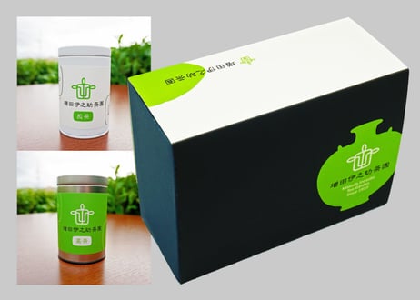 伊之助「煎茶」「茎茶」箱入（2缶）