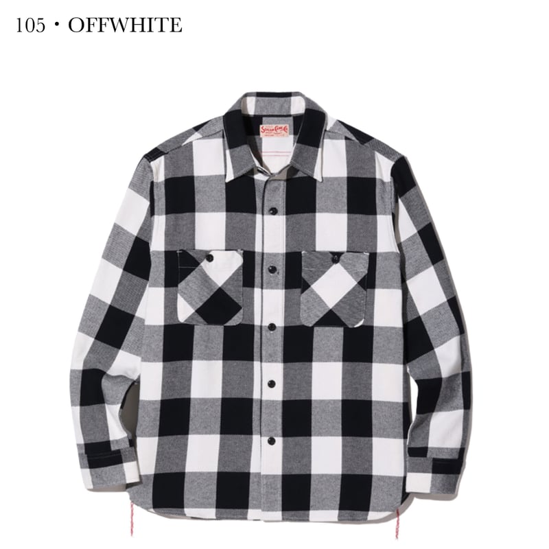 オCan（感謝） SUGAR CANE Sugar Cane TWILL CHECK WORK SHIRT No.SC28952