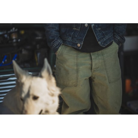TCB jeans “50's BAKER PT OLIVE”