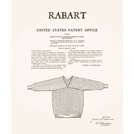 Champion TRUE TO ARCHIVES C3-Q039 “RABART SWEAT SHIRT”
