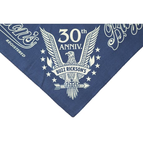 BUZZ RICKSON’S BR02761 “30th ANNIVERSARY BANDANA”