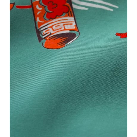SUN SURF Lot.DK39634 DUKE KAHANAMOKU SPECIAL EDITION “Mt.FUJI & LUCKY EGGPLANT” (SHORT SLEEVE)