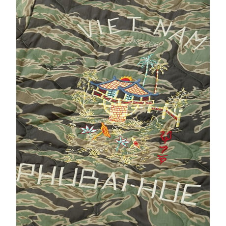 TAILOR TOYO Lot.TT15800 Mid 1960s Style Reversible Vietnam Jacket “VIET-NAM MAP” × “LANDSCAPE”