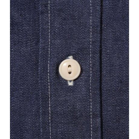 SUGAR CANE SC27852 “BLUE DENIM WORK SHIRT”