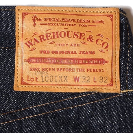 WAREHOUSE Lot.1001XX(1000XX)【1947MODEL】