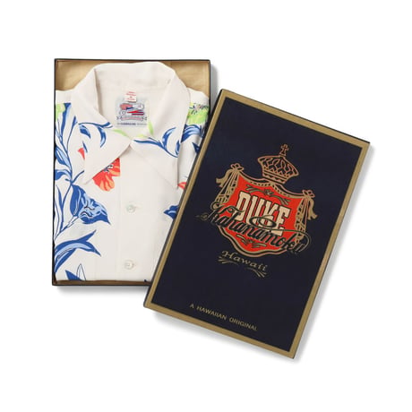 SUN SURF Lot.DK39638 DUKE KAHANAMOKU SPECIAL EDITION “ORCHID AND PINEAPPLE” (SHORT SLEEVE)