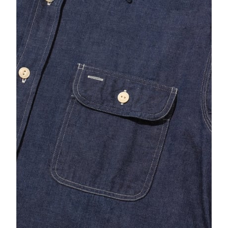SUGAR CANE SC27852 “BLUE DENIM WORK SHIRT”