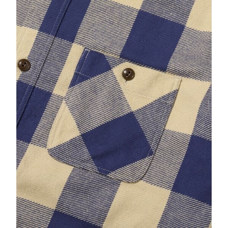 SUGAR CANE Lot.SC29147 “TWILL CHECK WORK SHIRT”