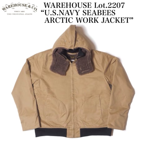 WAREHOUSE Lot.2207 “U. S. NAVY SEABEES ARCTIC WORK JACKET”