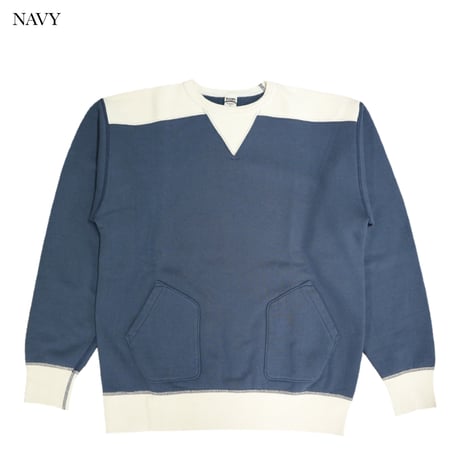 BARNS BR-22347 “40’s ATHLETIC CREW SWEAT”