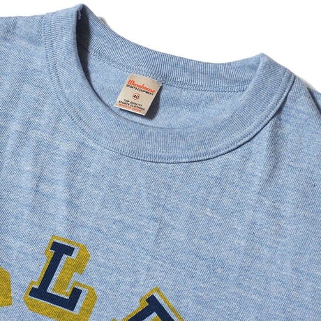 WAREHOUSE Lot.4096 88/12 HEATHER CREW NECK T-SHIRT “ALLEN”