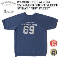 WAREHOUSE Lot.4084 2ND-HAND SHORT SLEEVE SWEAT “NEW PALTZ”