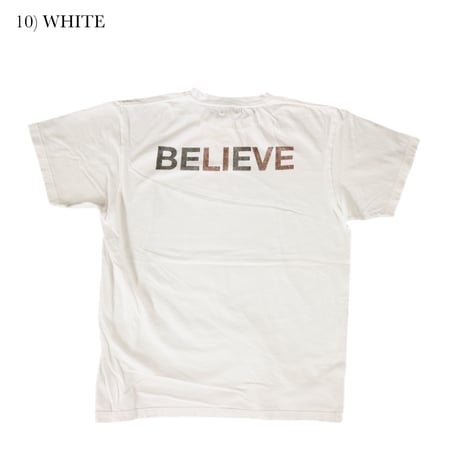 BARNS BR-24258 Re:Producter SHORT SLEEVE T-SHIRT “BELIEVE”