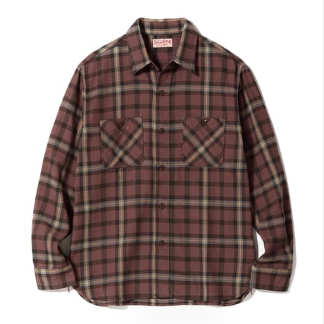 SUGAR CANE SC29362 “TWILL CHECK WORK SHIRT”