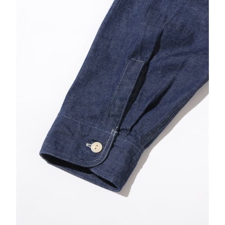 SUGAR CANE SC27852 “BLUE DENIM WORK SHIRT”