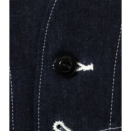 SUGAR CANE SC15702 “11oz. BLUE DENIM WORK VEST”