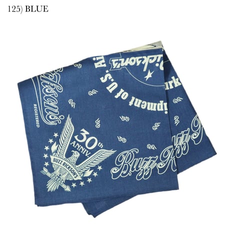 BUZZ RICKSON’S BR02761 “30th ANNIVERSARY BANDANA”