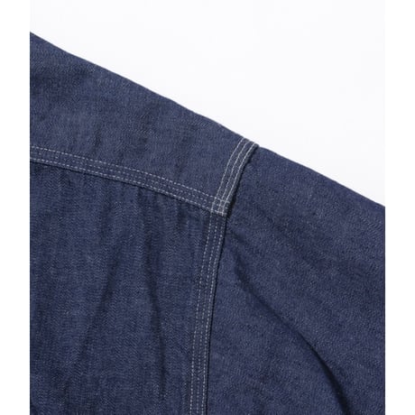 SUGAR CANE SC27852 “BLUE DENIM WORK SHIRT”