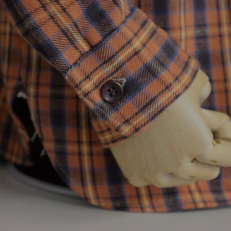 WAREHOUSE Lot.3022 “FLANNEL SHIRTS WITH CHINSTRAP NON WASH”
