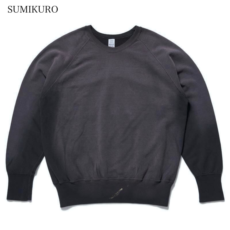 WAREHOUSE Lot.461 2ND-HAND RAGLAN CREWNECK SWEA