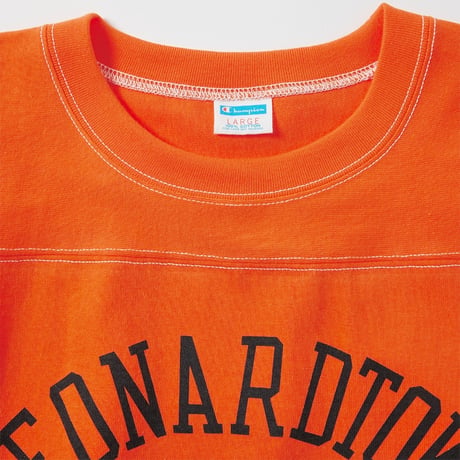 Champion TRUE TO ARCHIVES C3-Z322 “QB 1/4 SLEEVE FOOTBALL T-SHIRT”