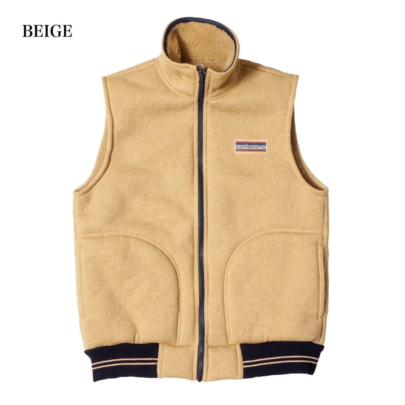 ウェアハウス　クラシックパイルベスト Lot.2136 新品未使用品 ウエアハウス Lot 2136 CLASSIC PILE VEST クラシックパイル
