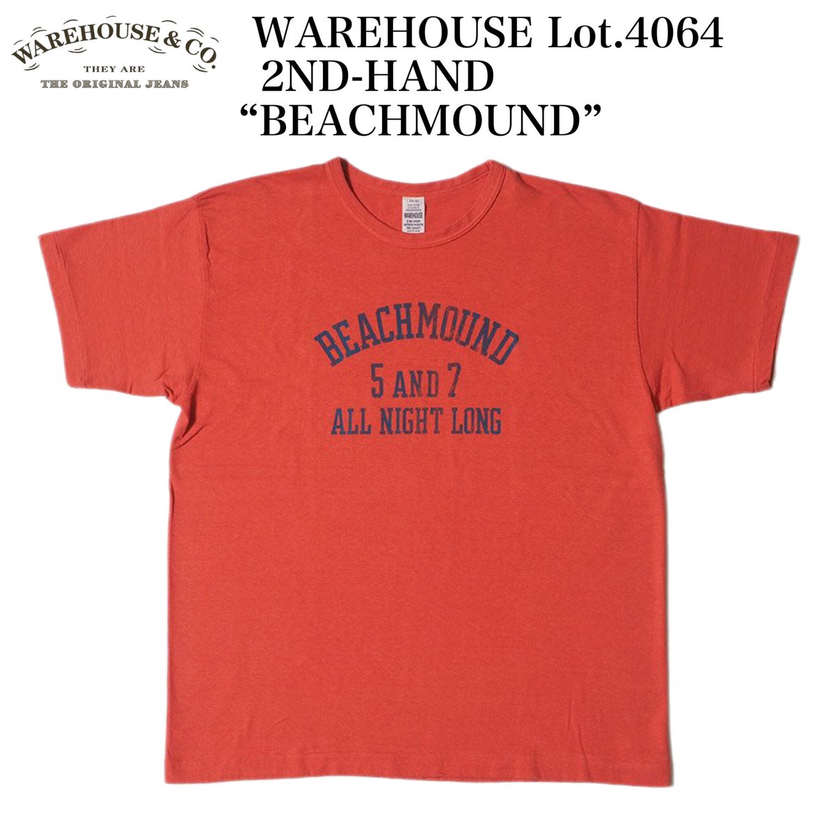 ぐぅ WAREHOUSE ウエアハウス Lot.4064 Tシャツ ZIG-ZAG BAR