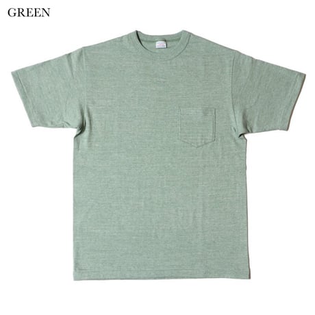 WAREHOUSE Lot.4097 88/12 “HEATHER POCKET T-SHIRT”