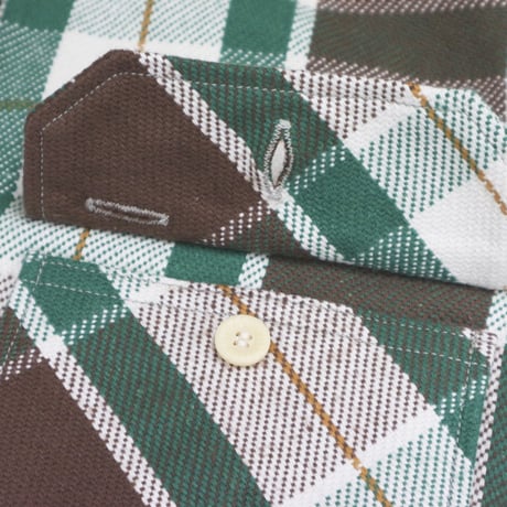 WAREHOUSE Lot.3104 C柄 Flannel Shirt NON WASH