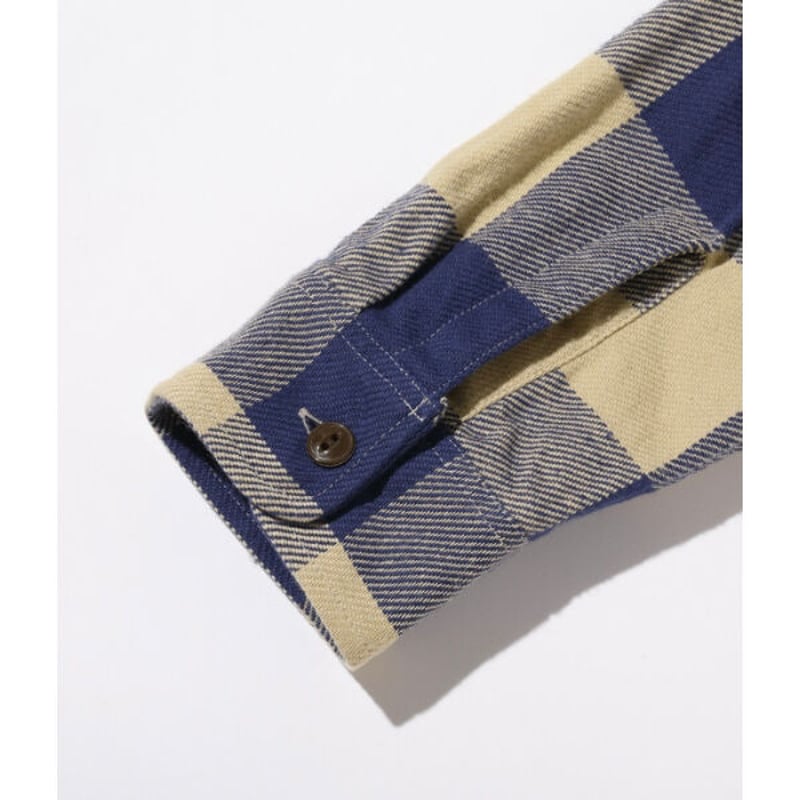 SUGAR CANE Lot.SC29147 “TWILL CHECK WORK SHIRT”