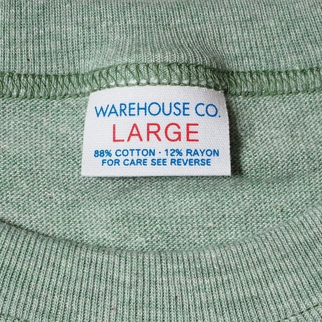WAREHOUSE Lot.4097 88/12 “HEATHER POCKET T-SHIRT”