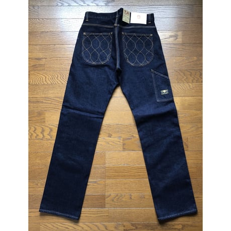 児島ジーンズ RNB1236 13oz ケブラーダブルニーシェルデニム