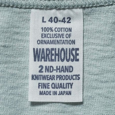 WAREHOUSE Lot.4064 2ND-HAND “CROCODILE”